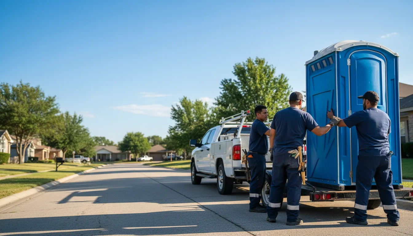 Portable Toilet Rental in Lamar, MO near me
